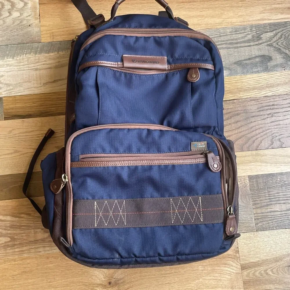 Vanguard VEO Adaptor 48 Camera Backpack DSLR Laptop Bag Navy Blue